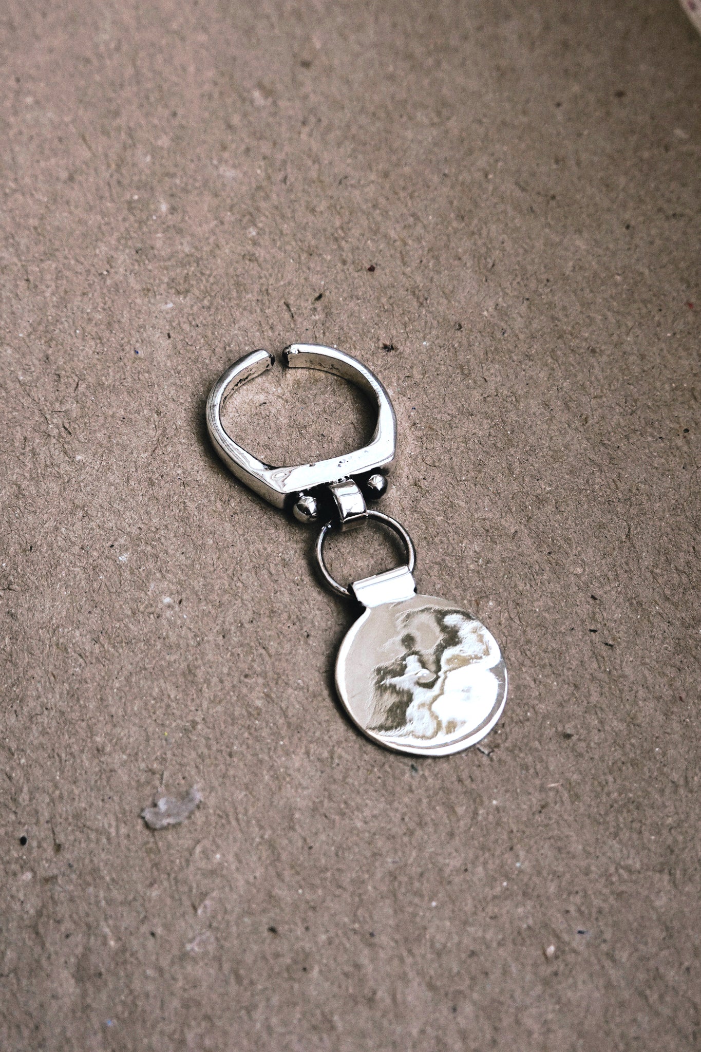 N184 - Sada Silver Coin Rings