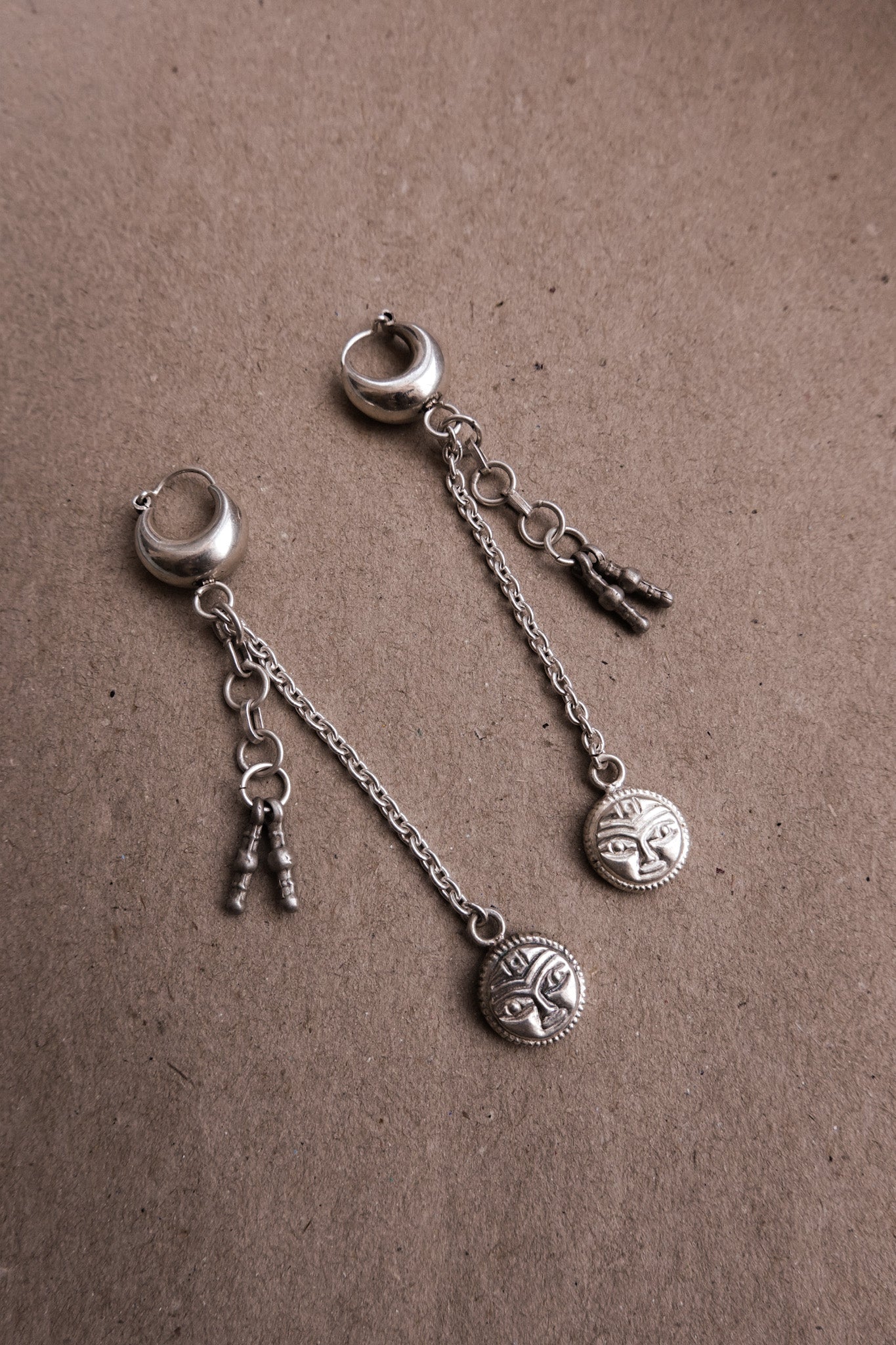 N206 - Sun Nazarya 925 Silver Earrings