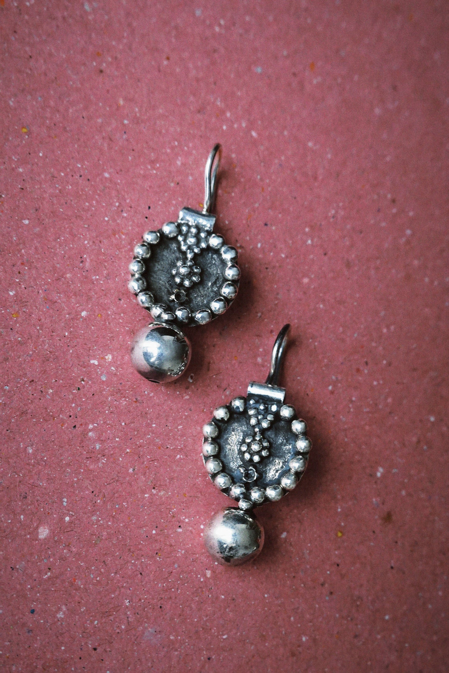 N240 – Mogra Handmade 925 Silver Earrings