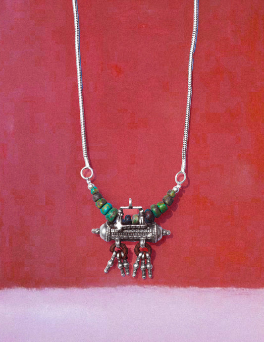 ANTIQUE AMULET TURQUESA