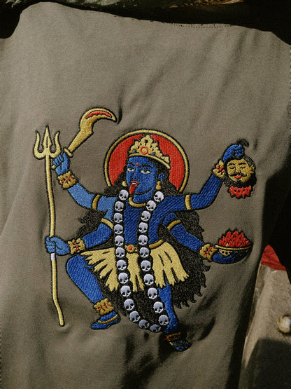 W8- KALI OVERSIZED EMBROIDERED MAN T-SHIRT · 240 GSM