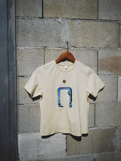 W13- NUT EMBROIDERED WOMEN’S FIT T-SHIRT · 180 GSM