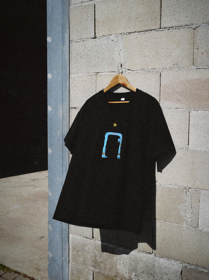 W9 - NUT OVERSIZED EMBROIDERED MAN  T-SHIRT · 240 GSM