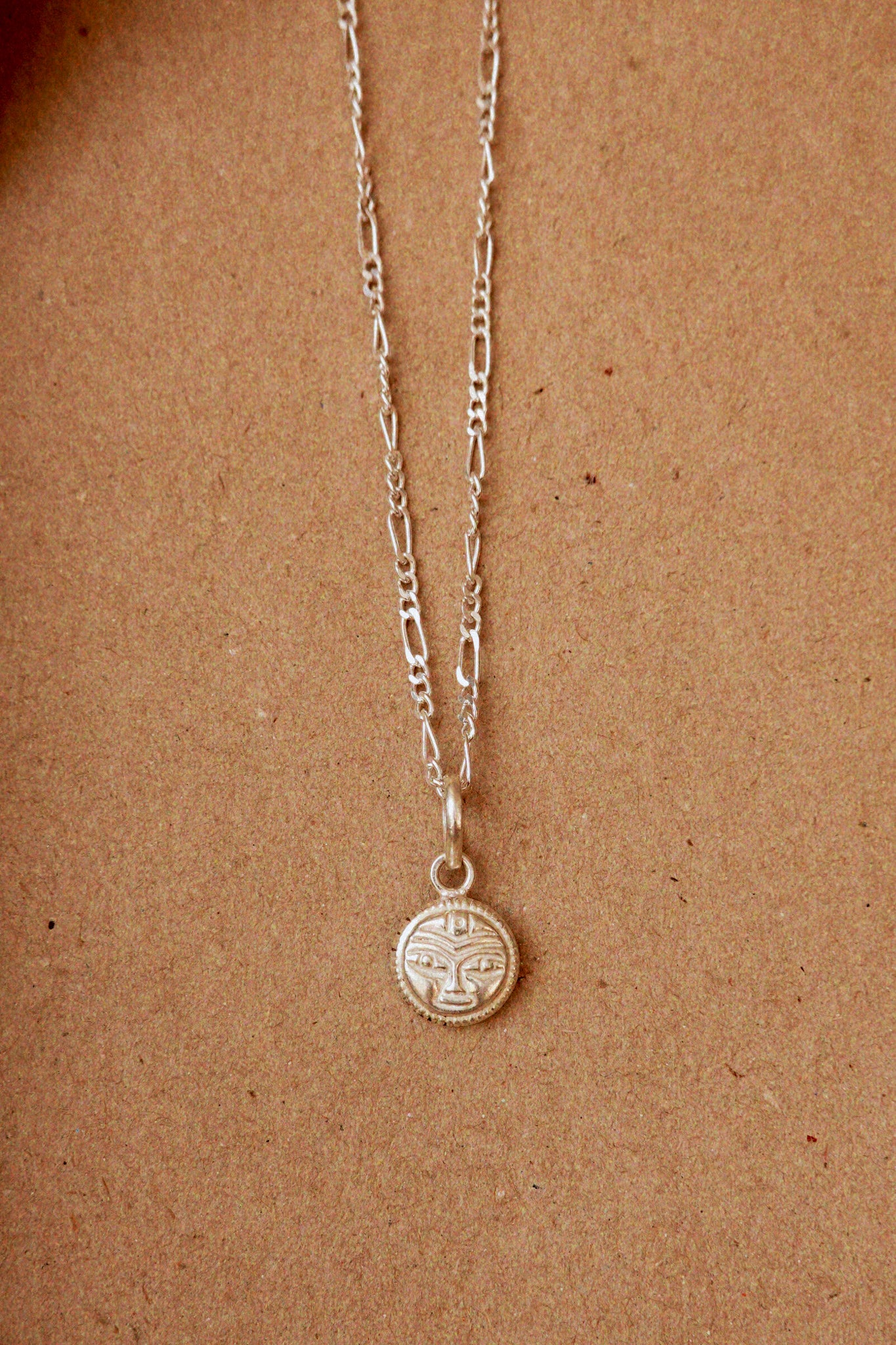 N187- Sun Nazarya Silver Protection Amulet