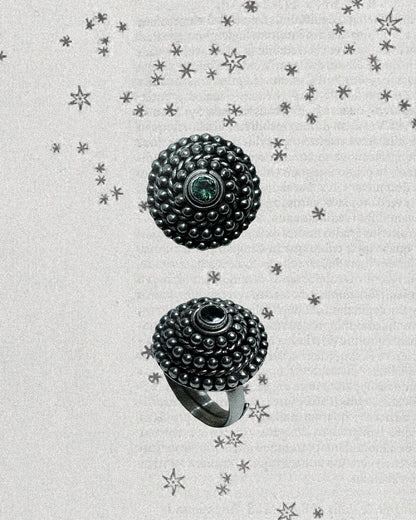 N159 - Bindu Ring 4 Turmaline