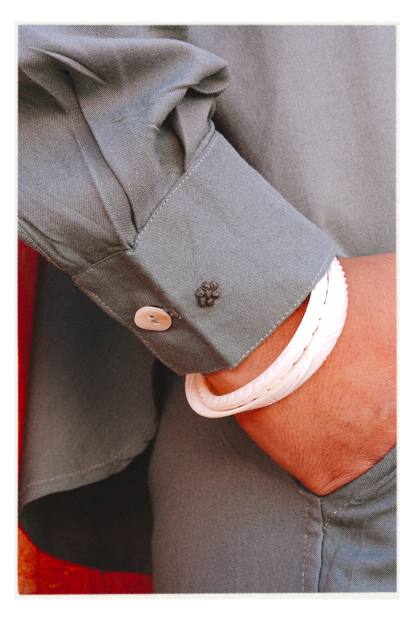 W3 – Long Sleeve Shirt | Hand-Embroidered Rayon