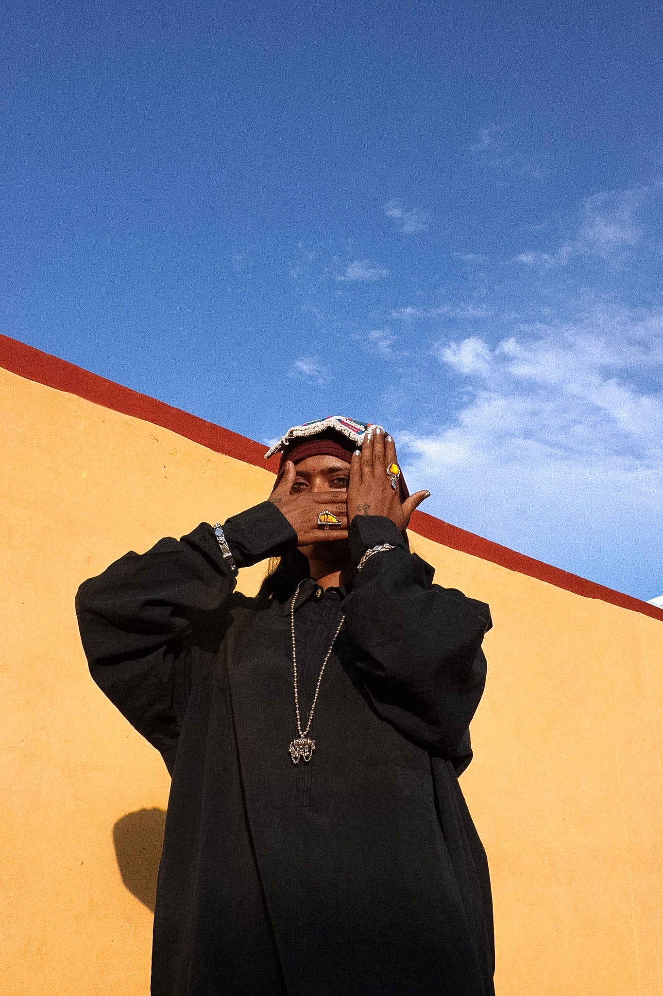 N201 - Taweez Double-Sided Silver Necklace MUSEUM