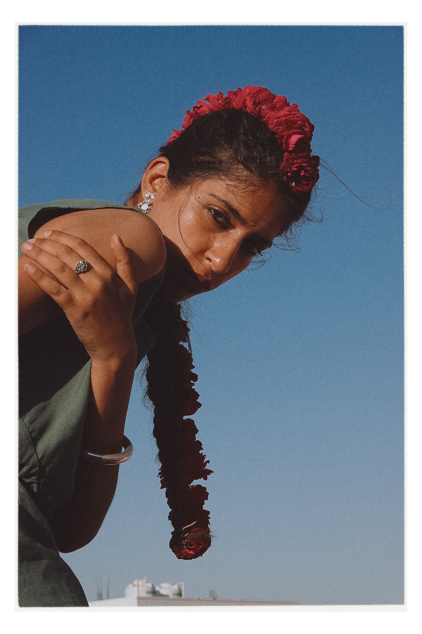 N215 - Berber-Inspired Cross Earrings