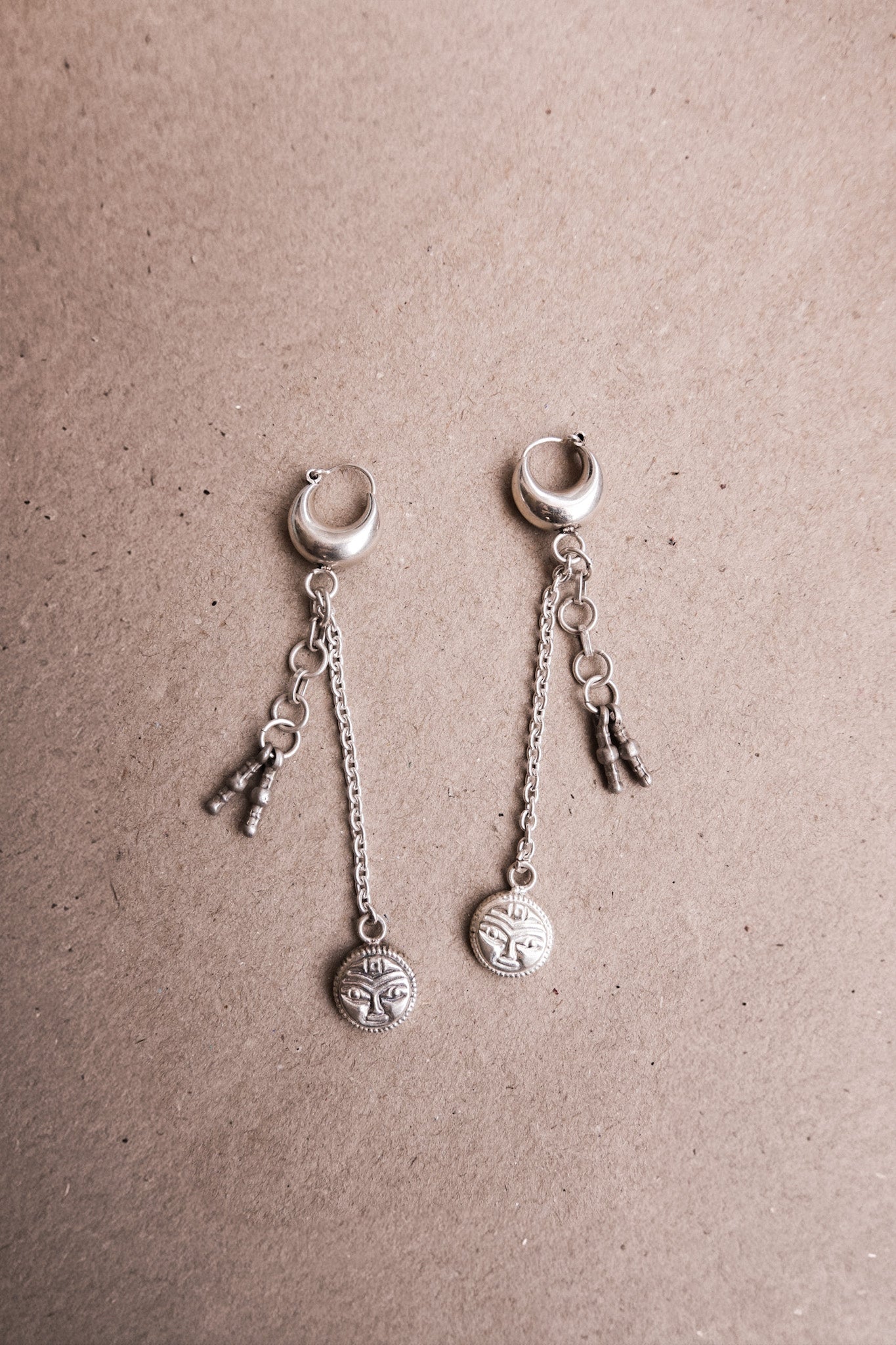 N206 - Sun Nazarya 925  Silver Earrings