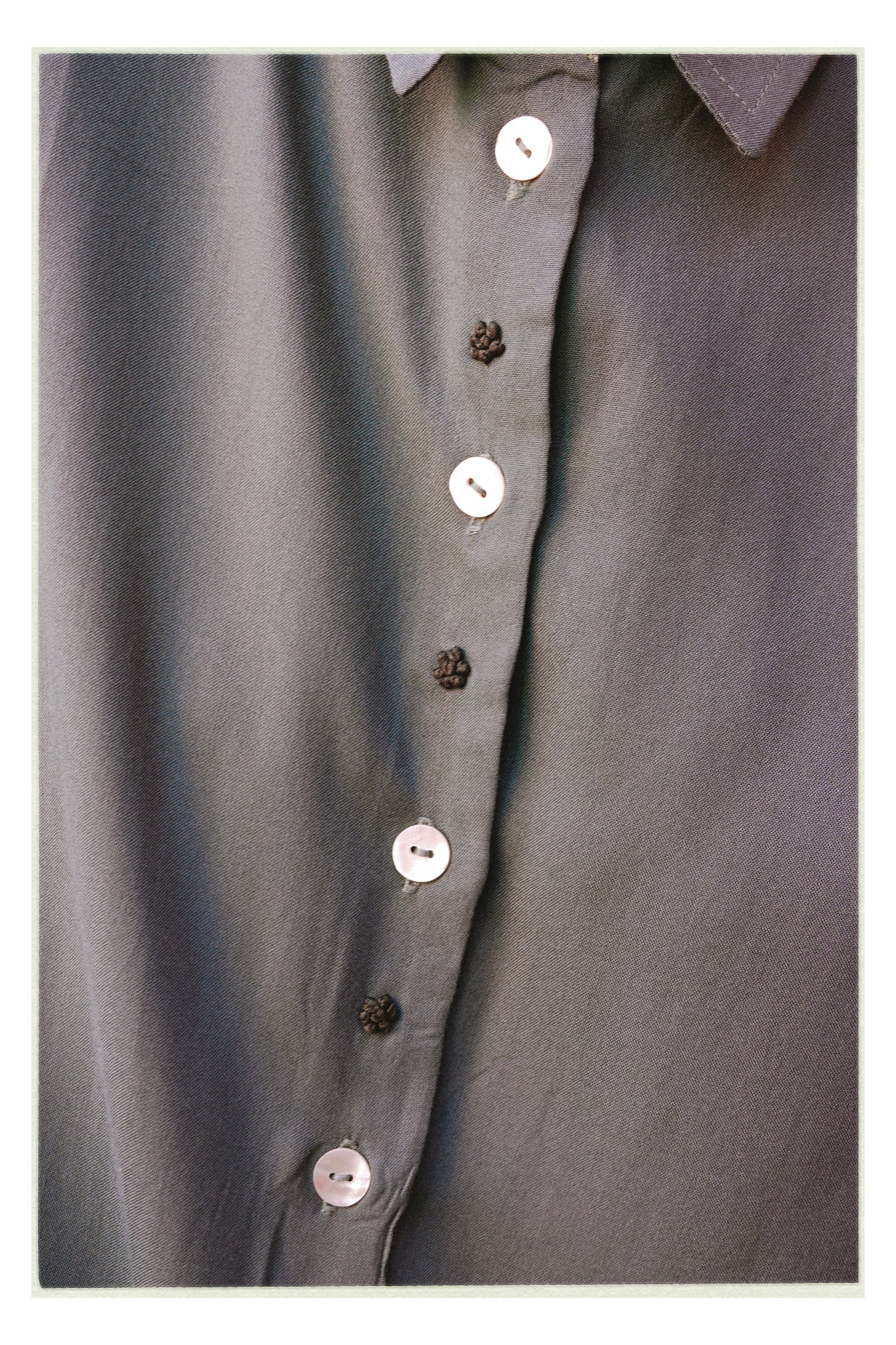 W3 – Long Sleeve Shirt | Hand-Embroidered Rayon