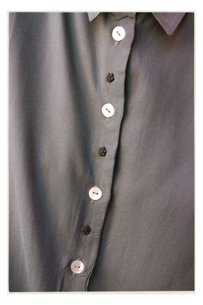 W3 – Long Sleeve Shirt | Hand-Embroidered Rayon