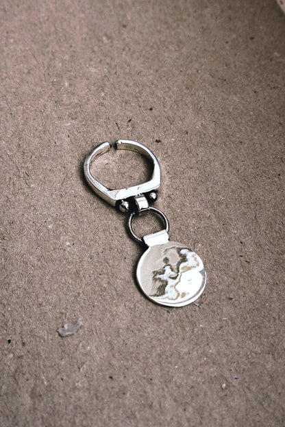 N184 - Sada Silver Coin Rings