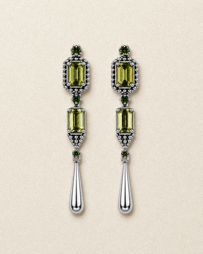 N232- Maharani 925 Silver  Earrings