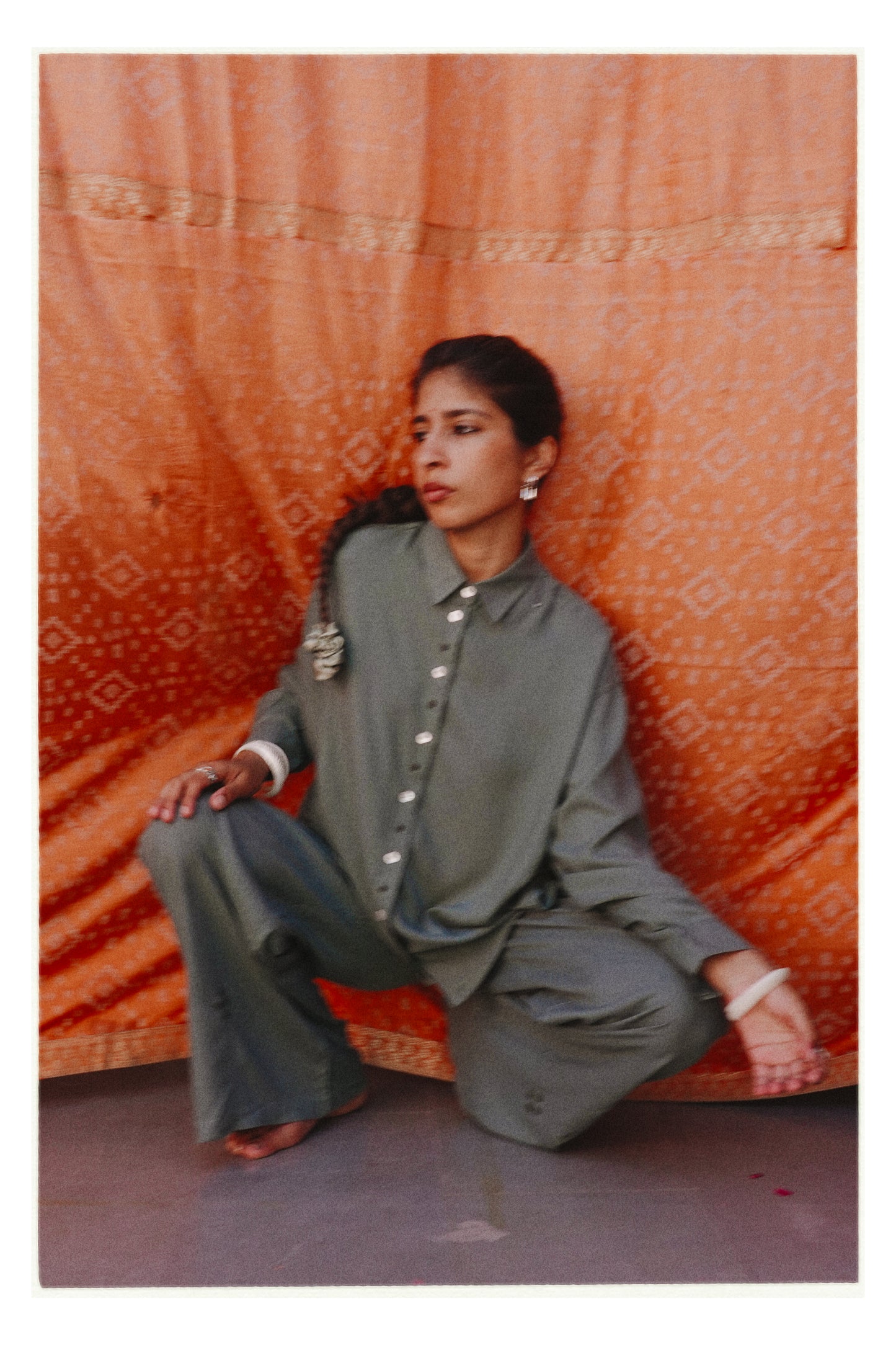 W3 – Long Sleeve Shirt | Hand-Embroidered Rayon