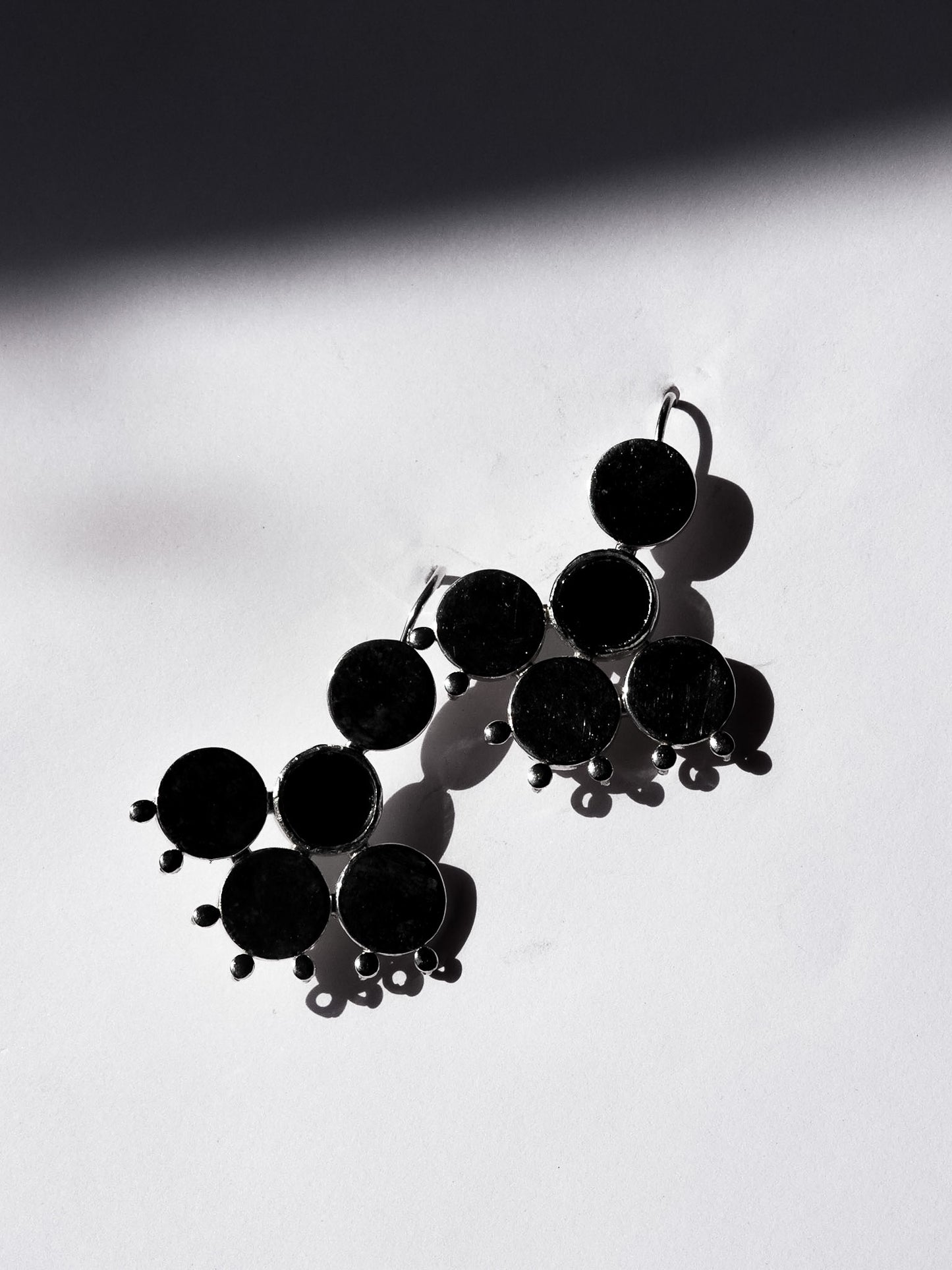 N231- Orbit Silver 925 Earrings