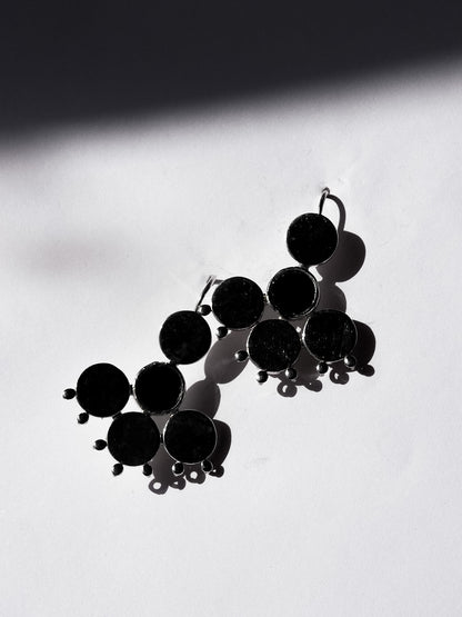N231- Orbit Silver 925 Earrings