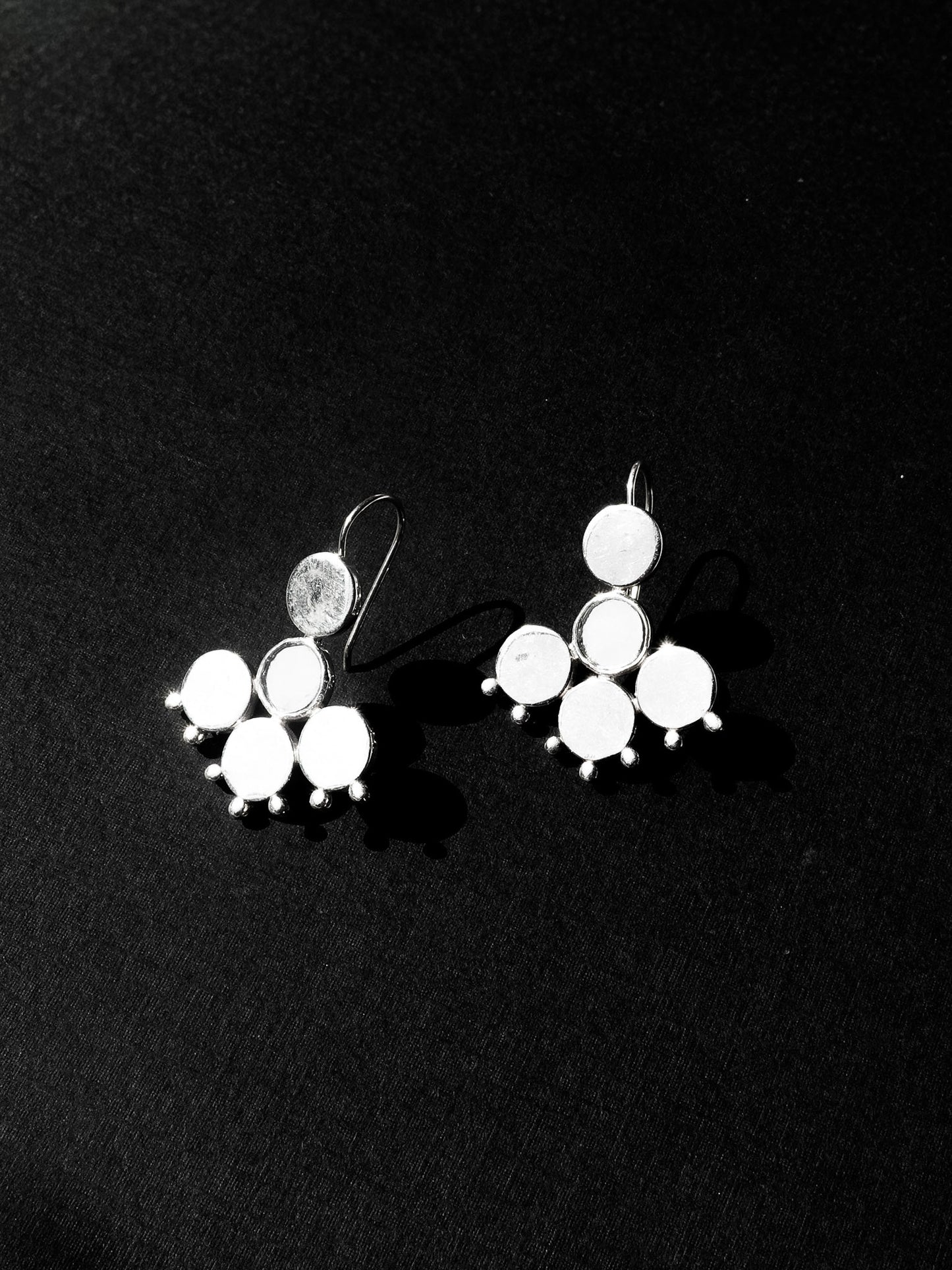 N231- Orbit Silver 925 Earrings
