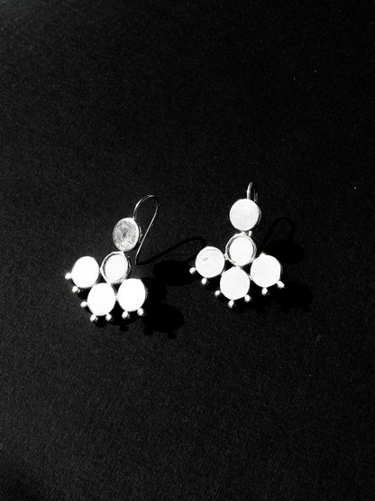 N231- Orbit Silver 925 Earrings