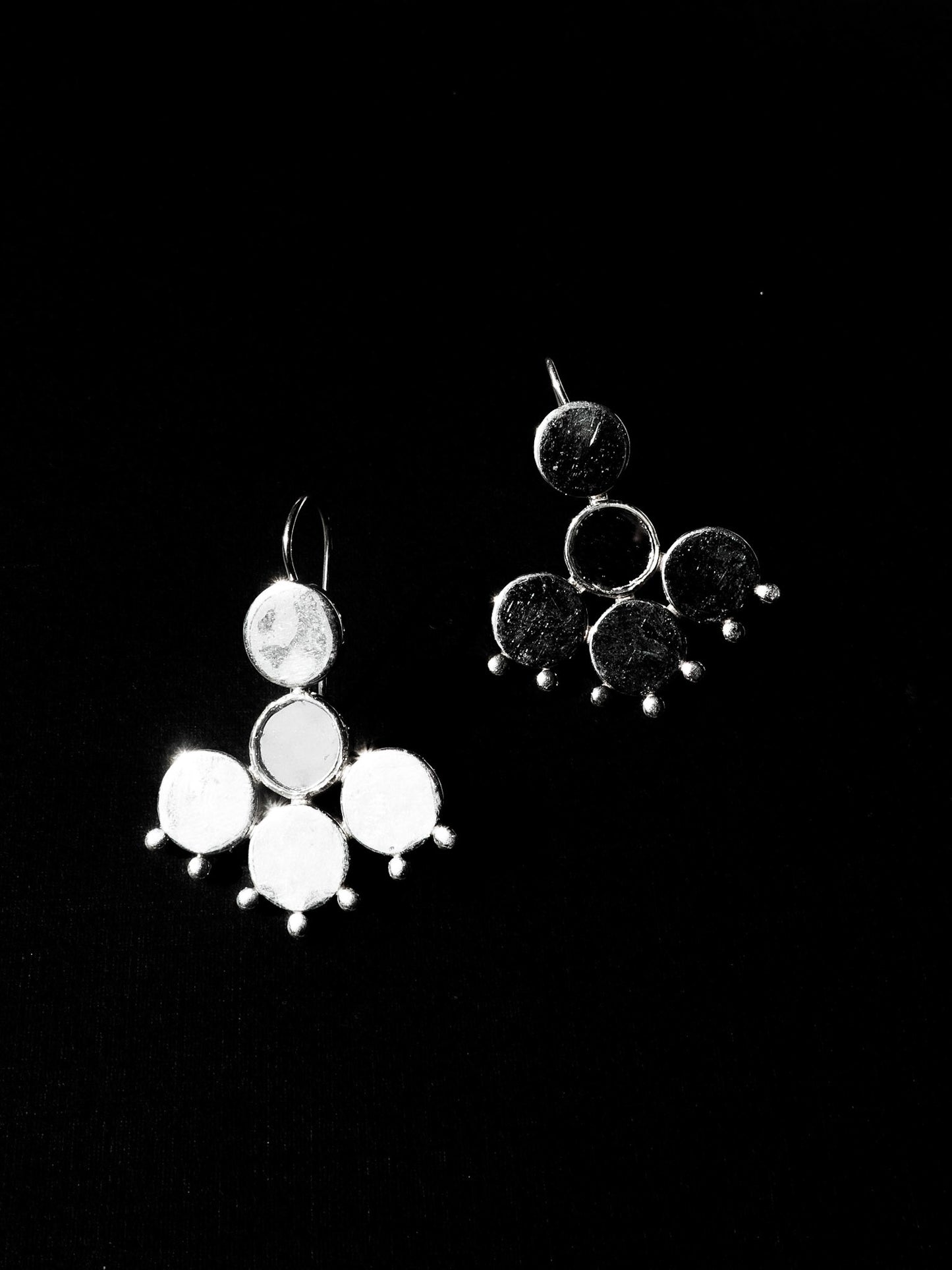 N231- Orbit Silver 925 Earrings