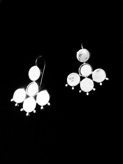 N231- Orbit Silver 925 Earrings