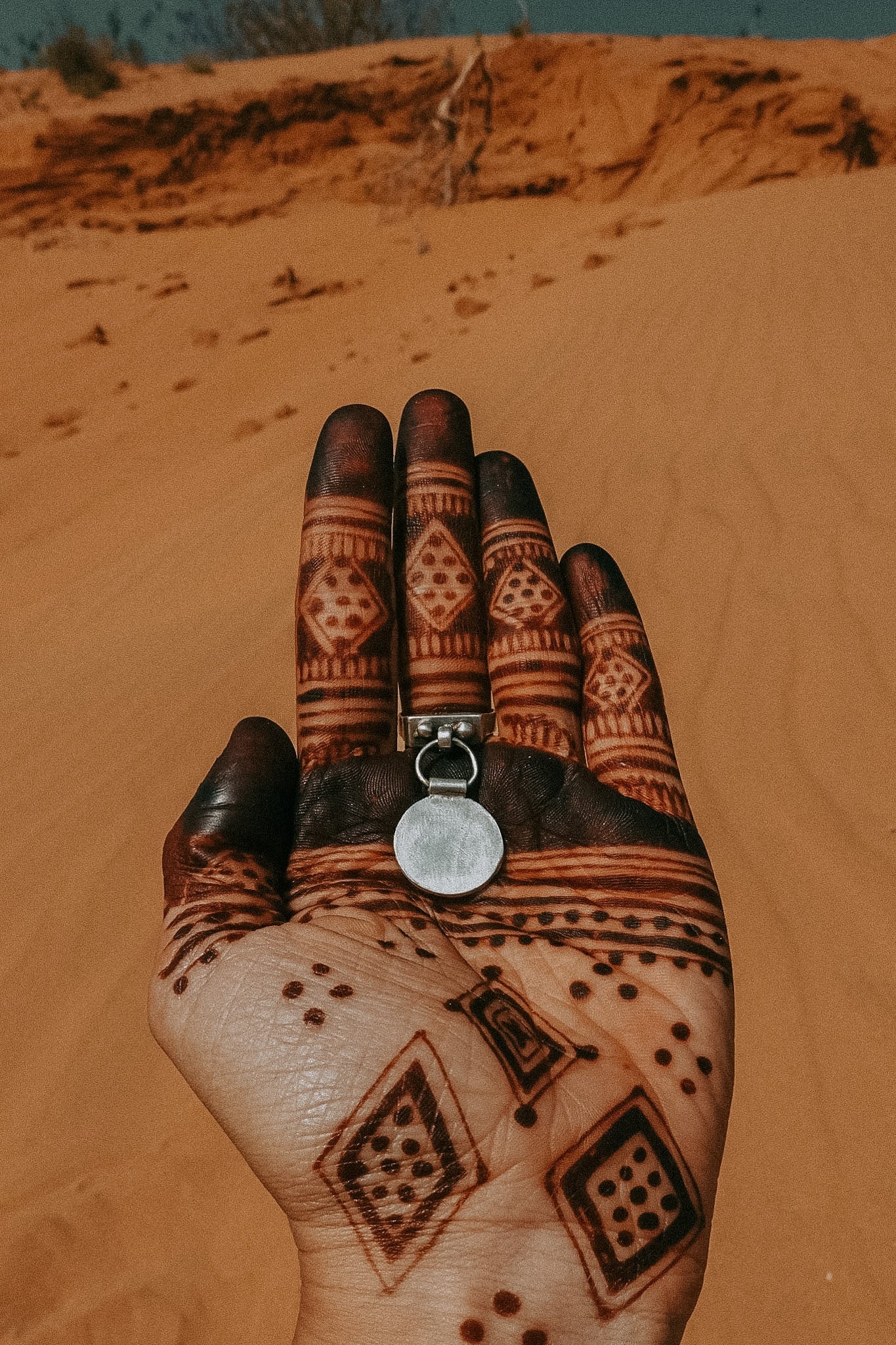 N185 - Sada Silver Coin Rings Size ITA 10.5 (USA 5.5)