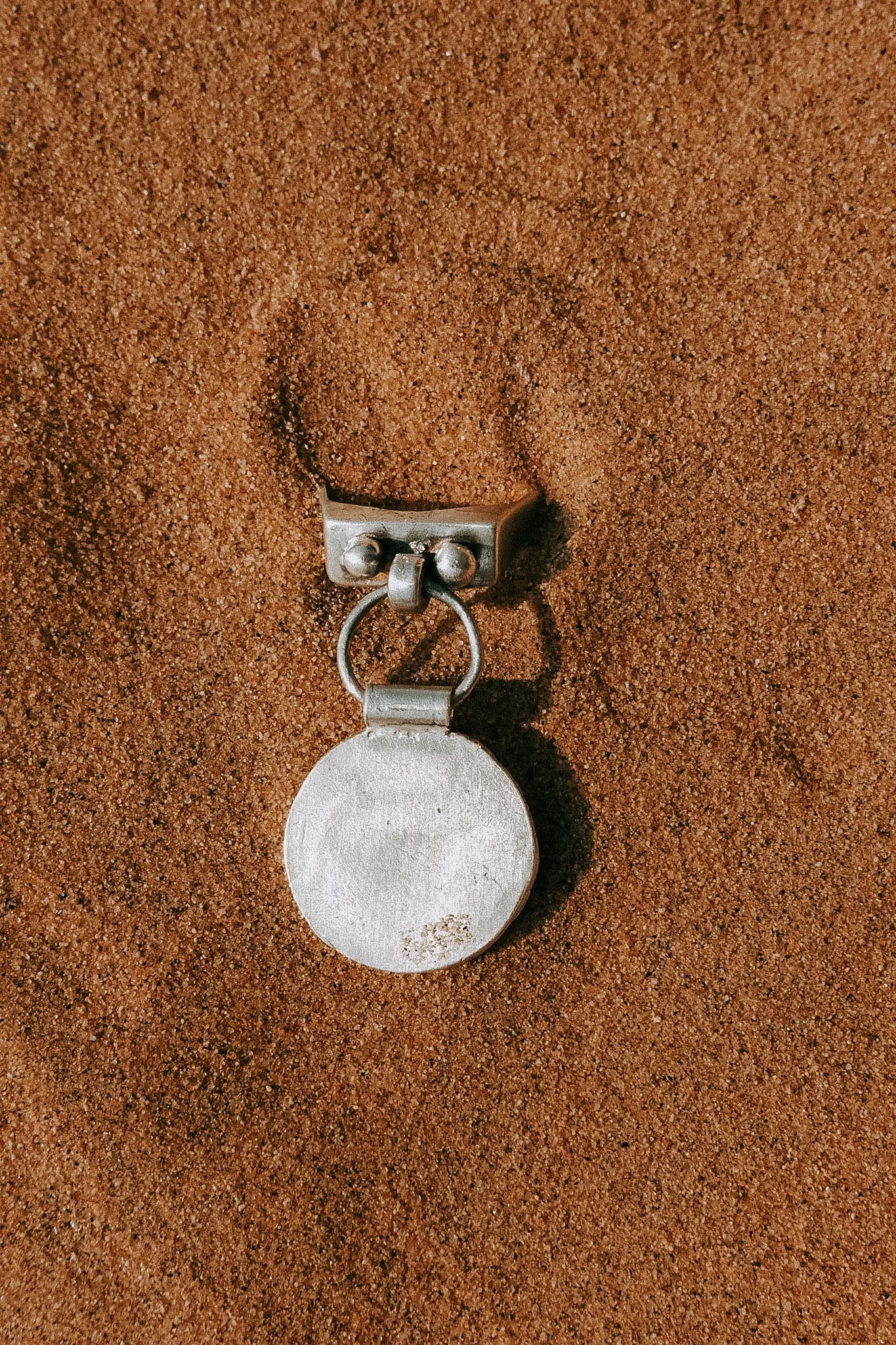 N185 - Sada Silver Coin Rings Size ITA 10.5 (USA 5.5)