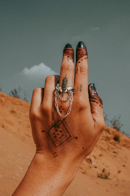 N164 Desert link Ring