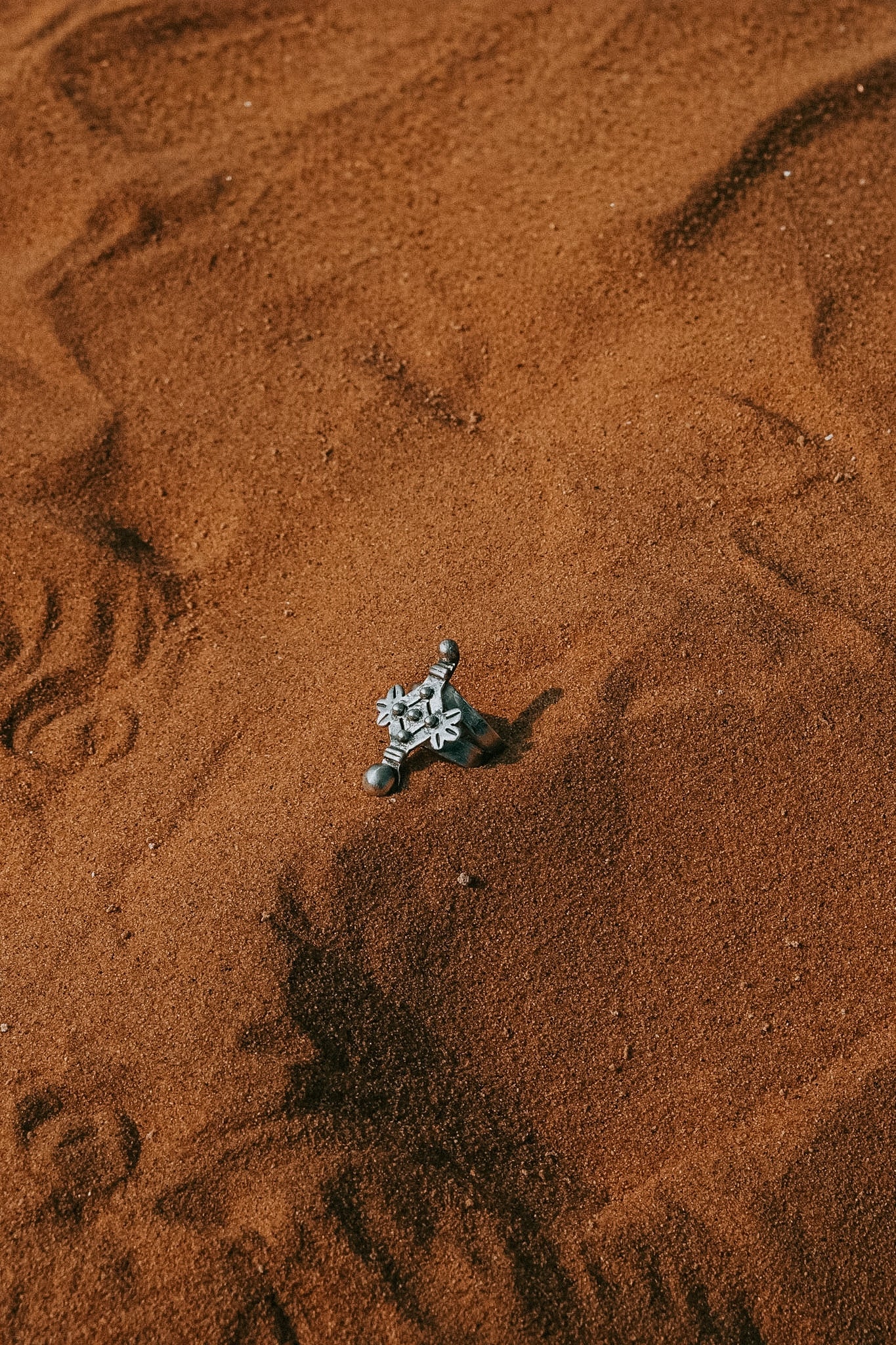 N168- Desert Cross Ring