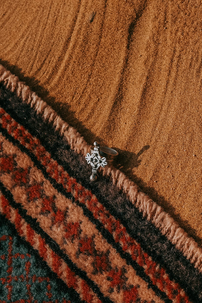 N168- Desert Cross Ring