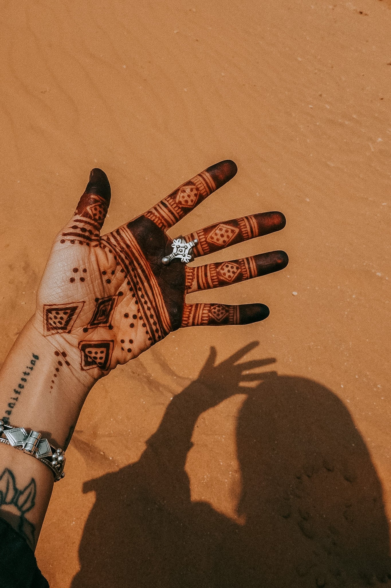 N168- Desert Cross Ring