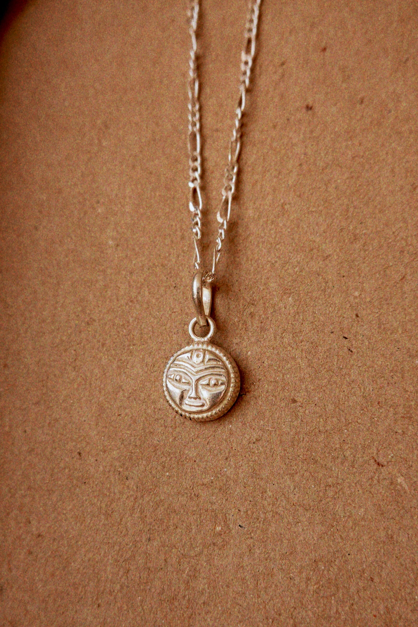 N187- Sun Nazarya Silver Protection Amulet