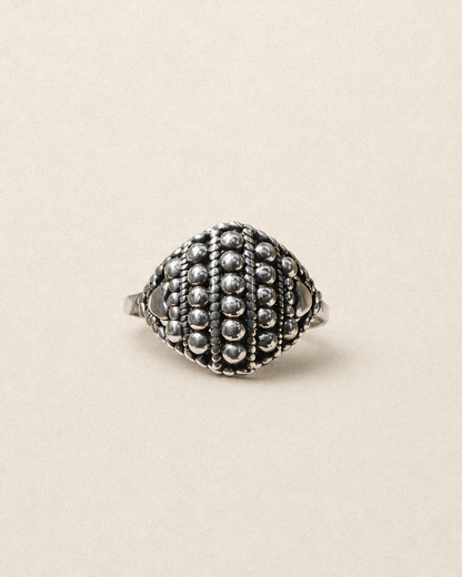N211 - Bindu Ring Alka Silver