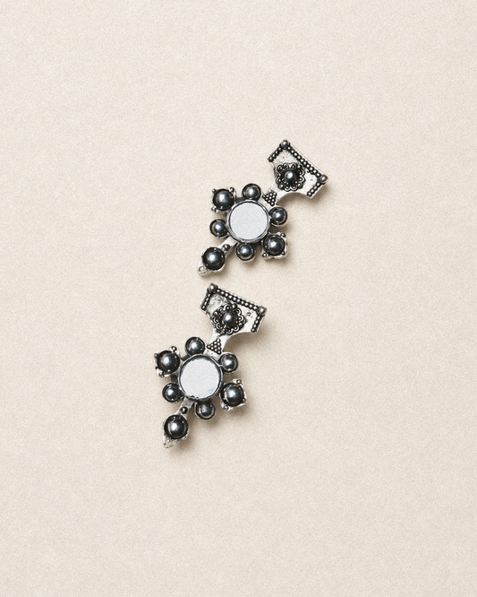 N215 - Berber-Inspired Cross Earrings  PREORDER