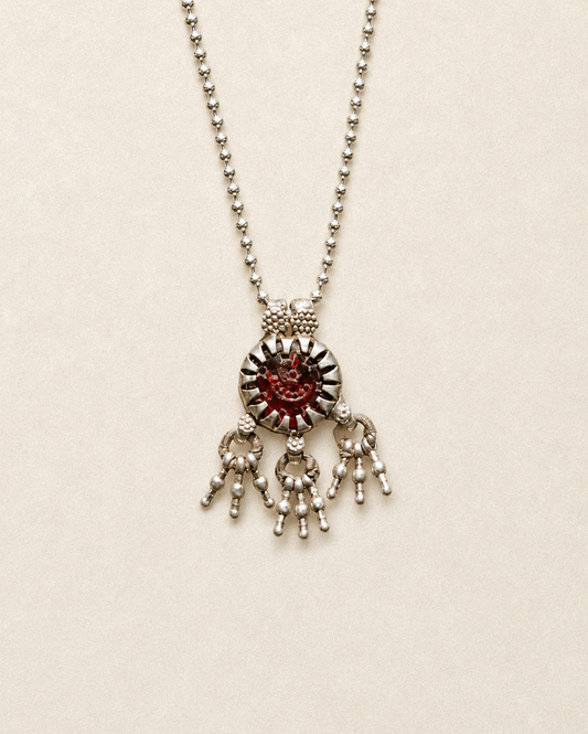 N213 - Vintage North Indian Muslim ornament Necklace