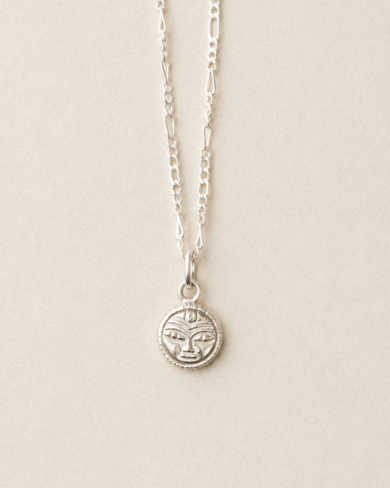 N187- Sun Nazarya Silver Protection Amulet