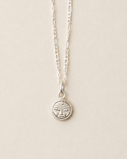 N187- Sun Nazarya Silver Protection Amulet