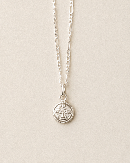 N187- Sun Nazarya Silver Protection Amulet