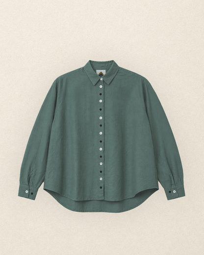 W3 – Long Sleeve Shirt | Hand-Embroidered Rayon