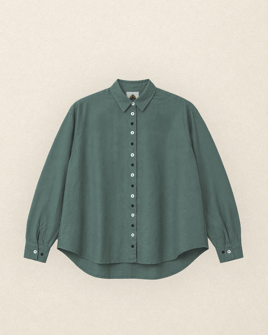 W3 – Long Sleeve Shirt | Hand-Embroidered Rayon