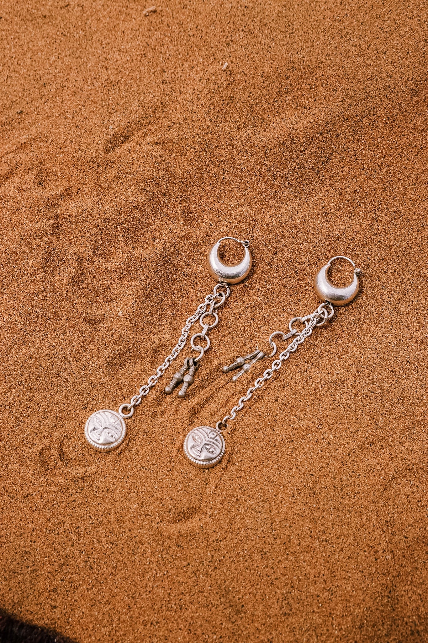 N206 - Sun Nazarya 925  Silver Earrings