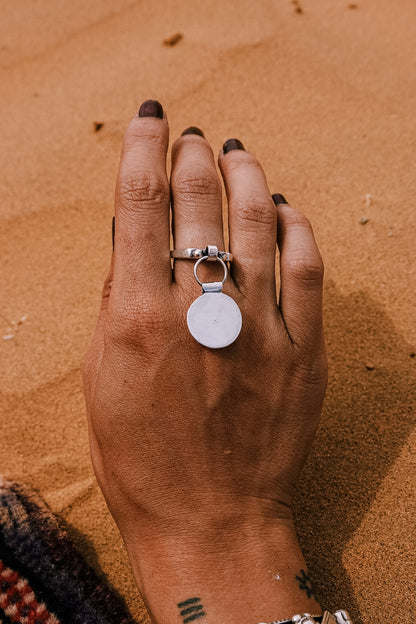N184 - Sada Silver Coin Rings