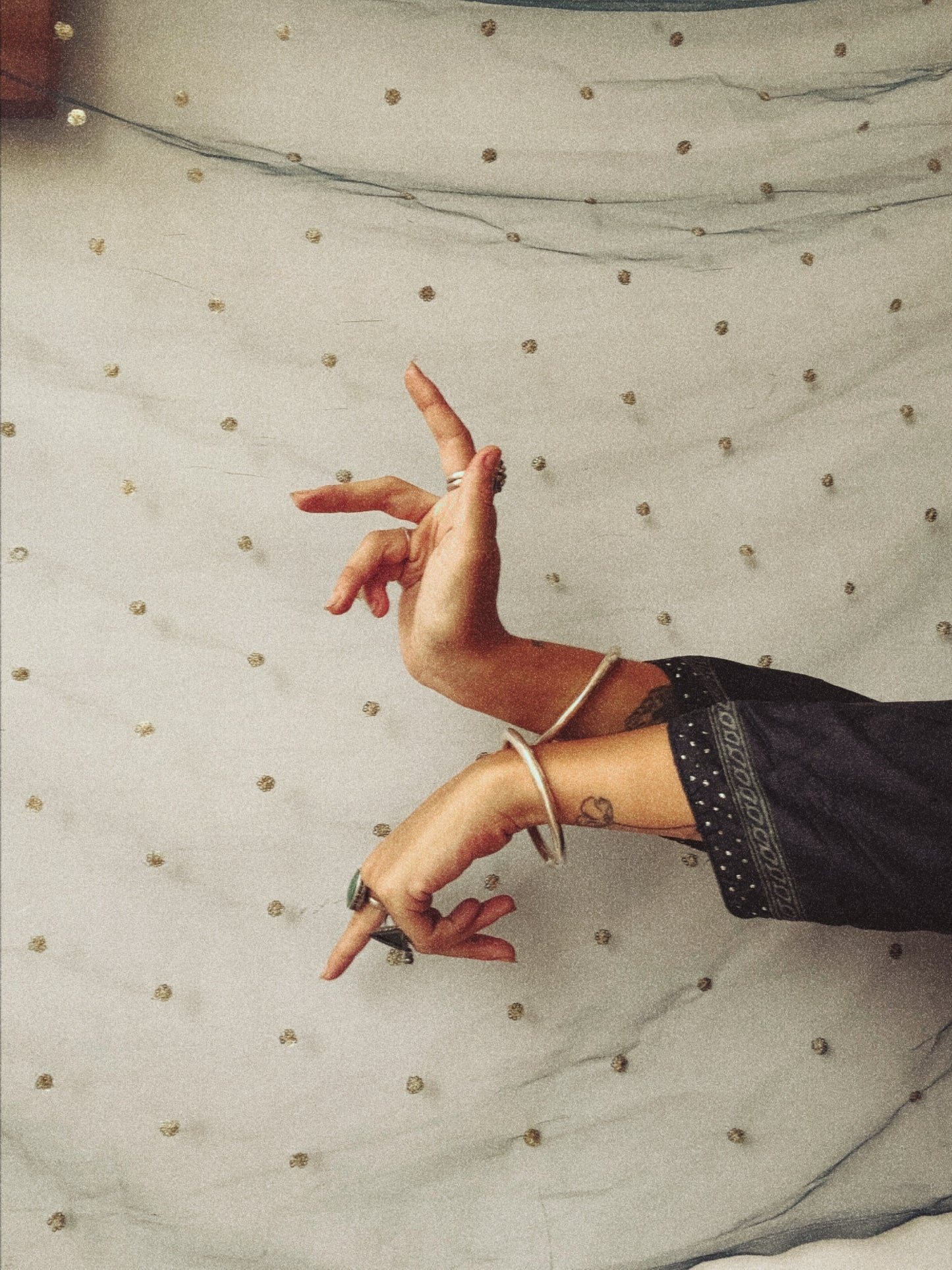 N38- Couple Rigid Silver 925 Openable Kada Bangles Handmade PATLI