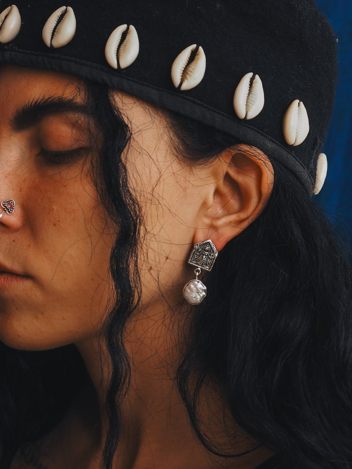 MOTI EARRINGS