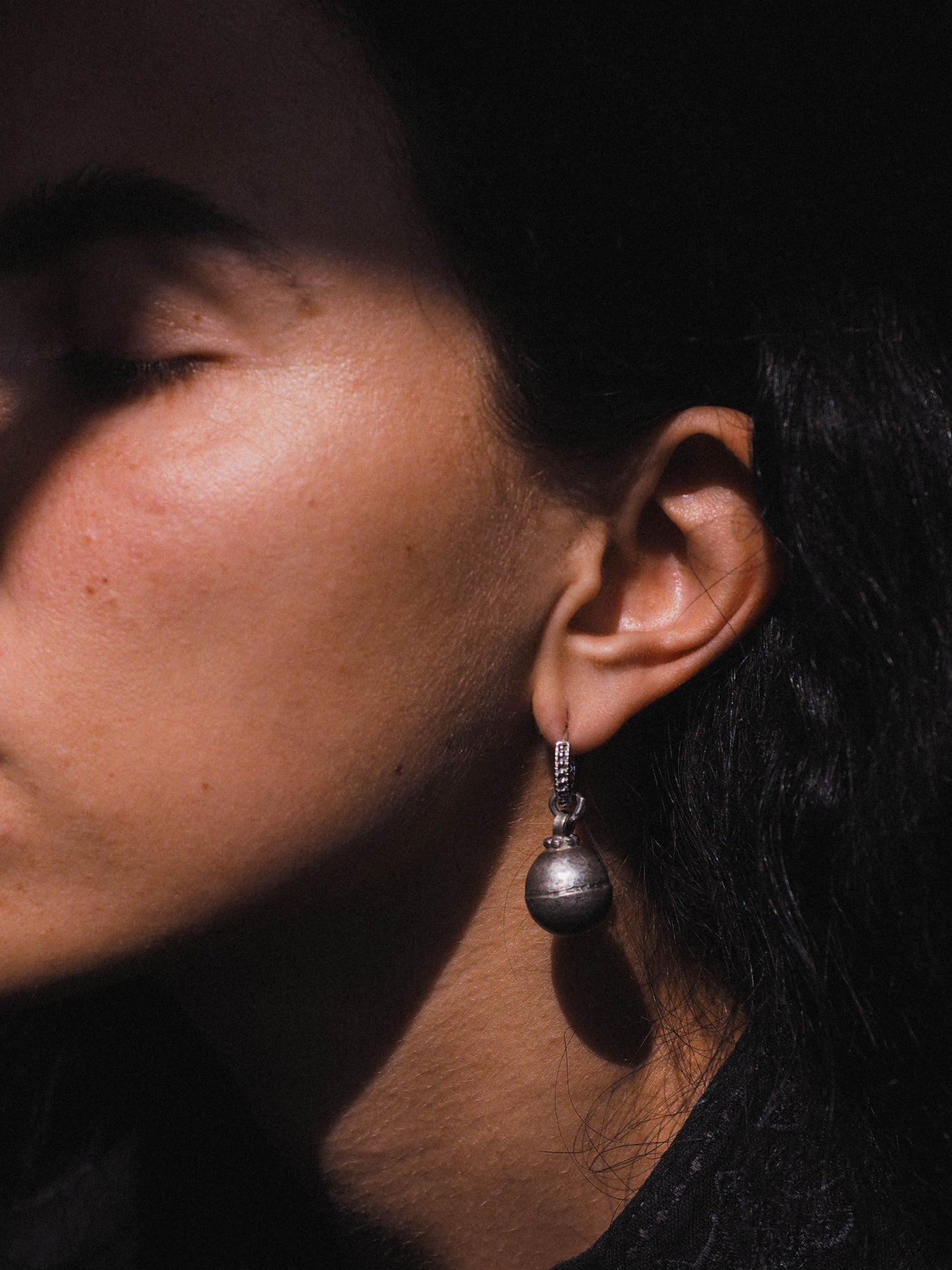 N24 - Handcrafted Tribal Antique Vintage Earrings from North India