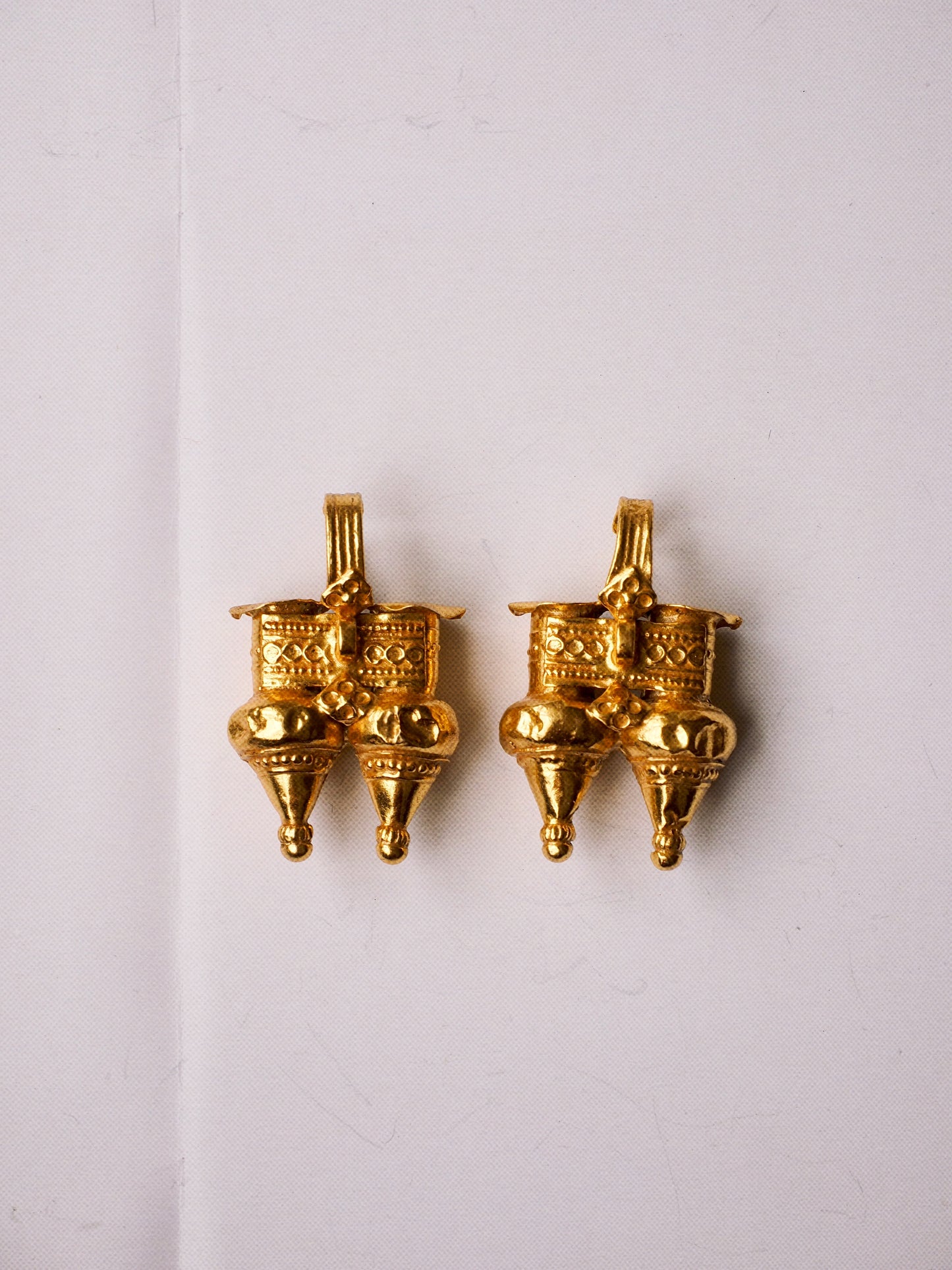 N93 - Ajmeri Nagla Earrings 18k  gold plating