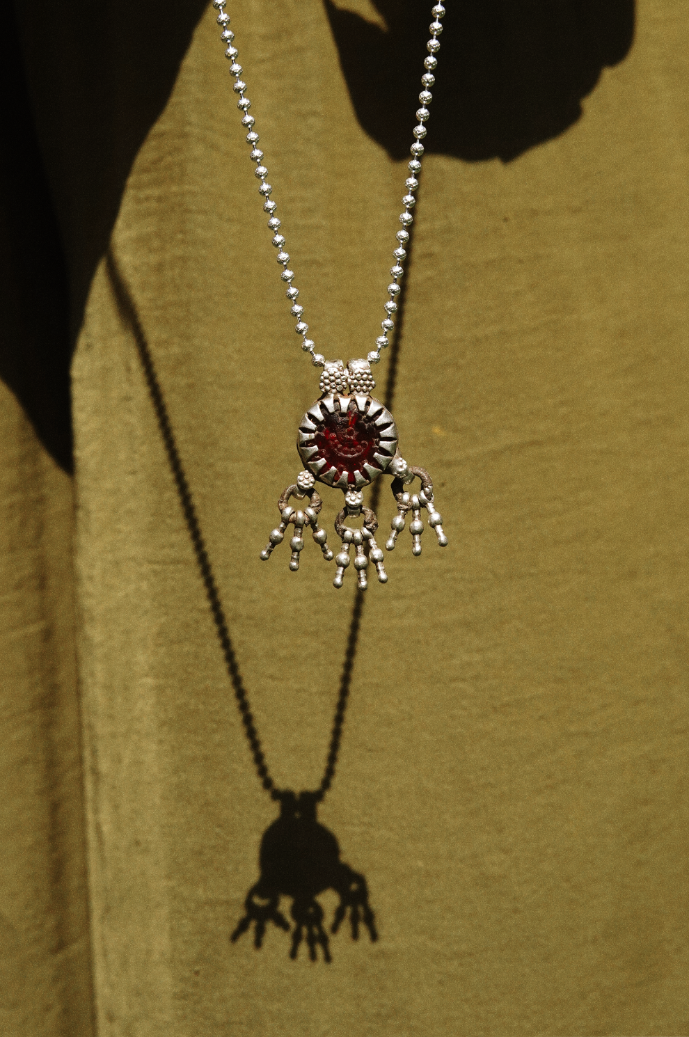 N213 - Vintage North Indian Muslim ornament Necklace