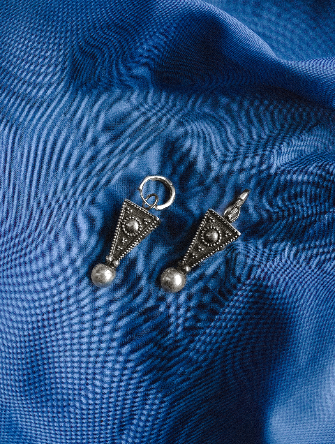 N94 - PYSD Pyramidal earrings Silver 925