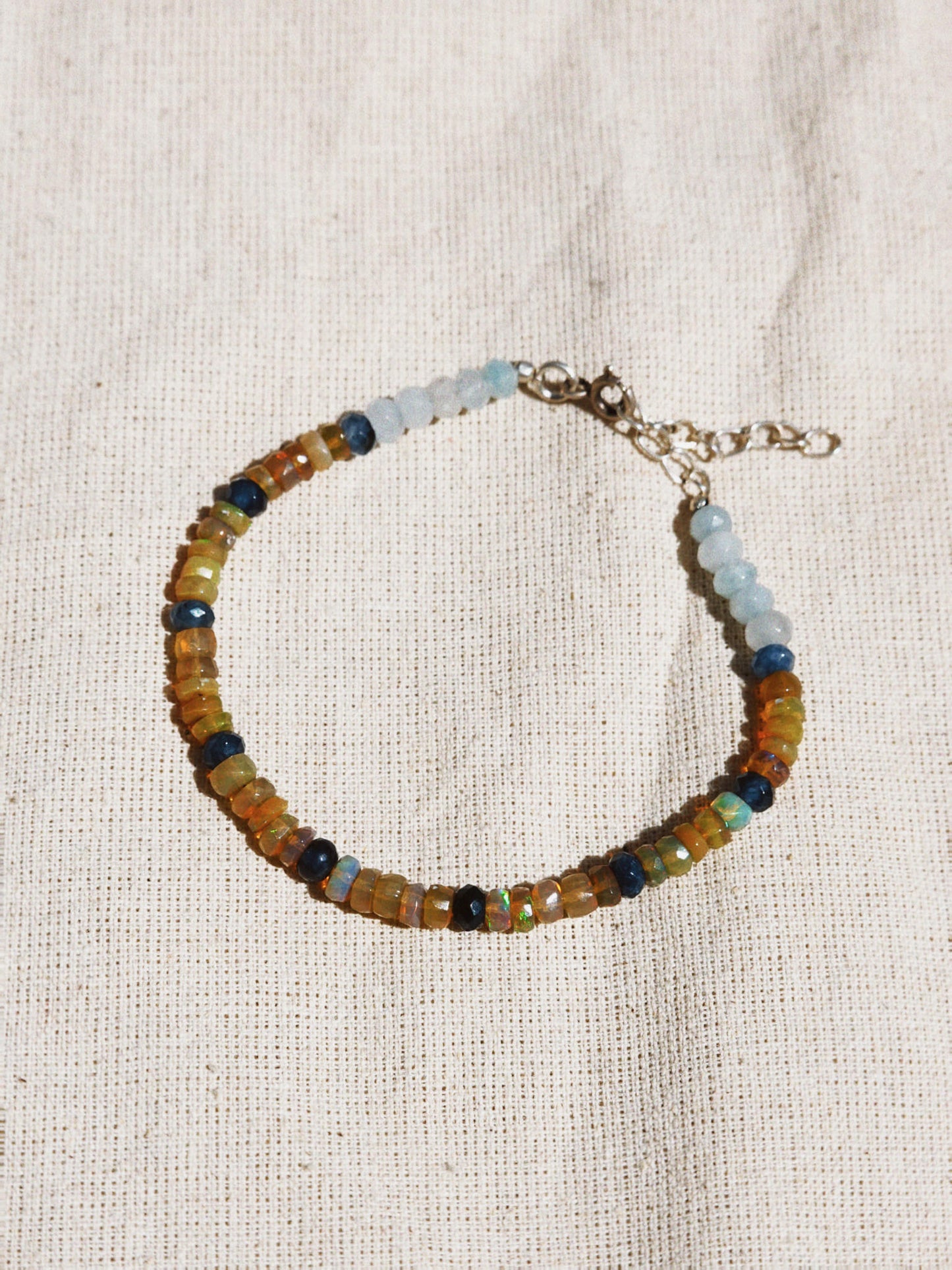 N251- Natural stones Bracelets And Silver 925