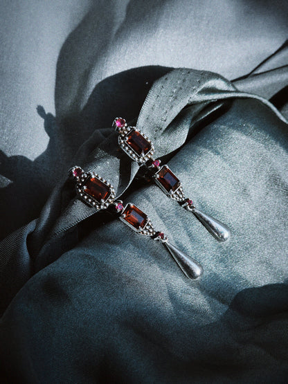N232- Maharani 925 Silver  Earrings