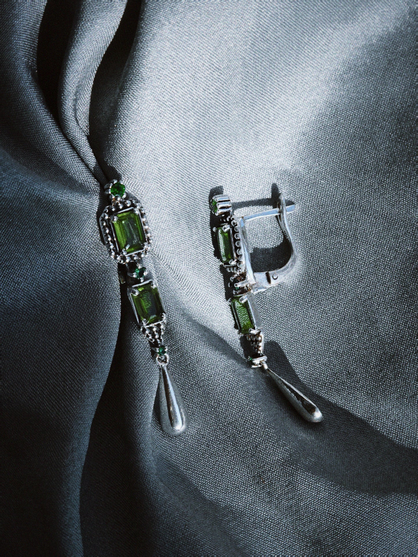 N232- Maharani 925 Silver  Earrings
